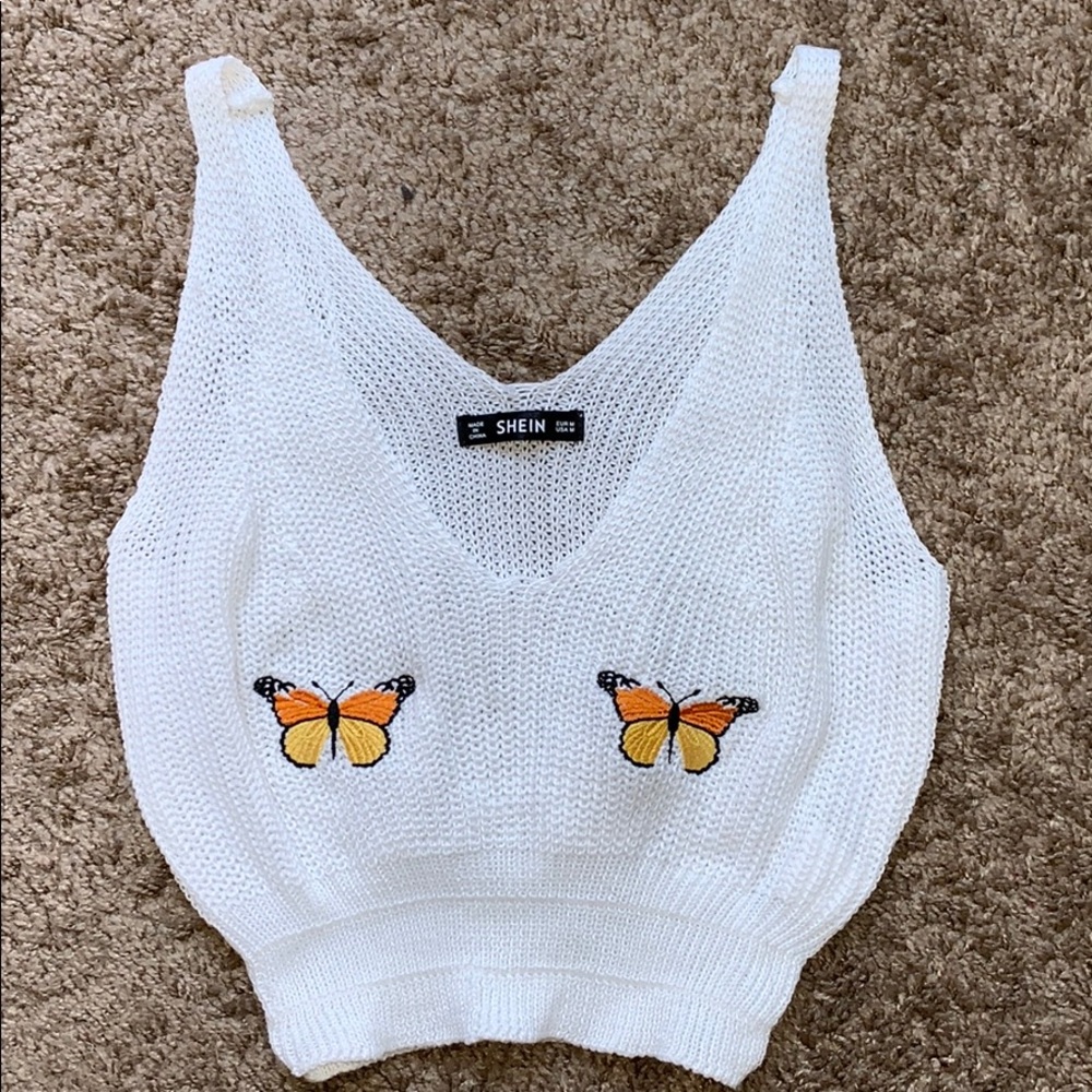 Knit tank top